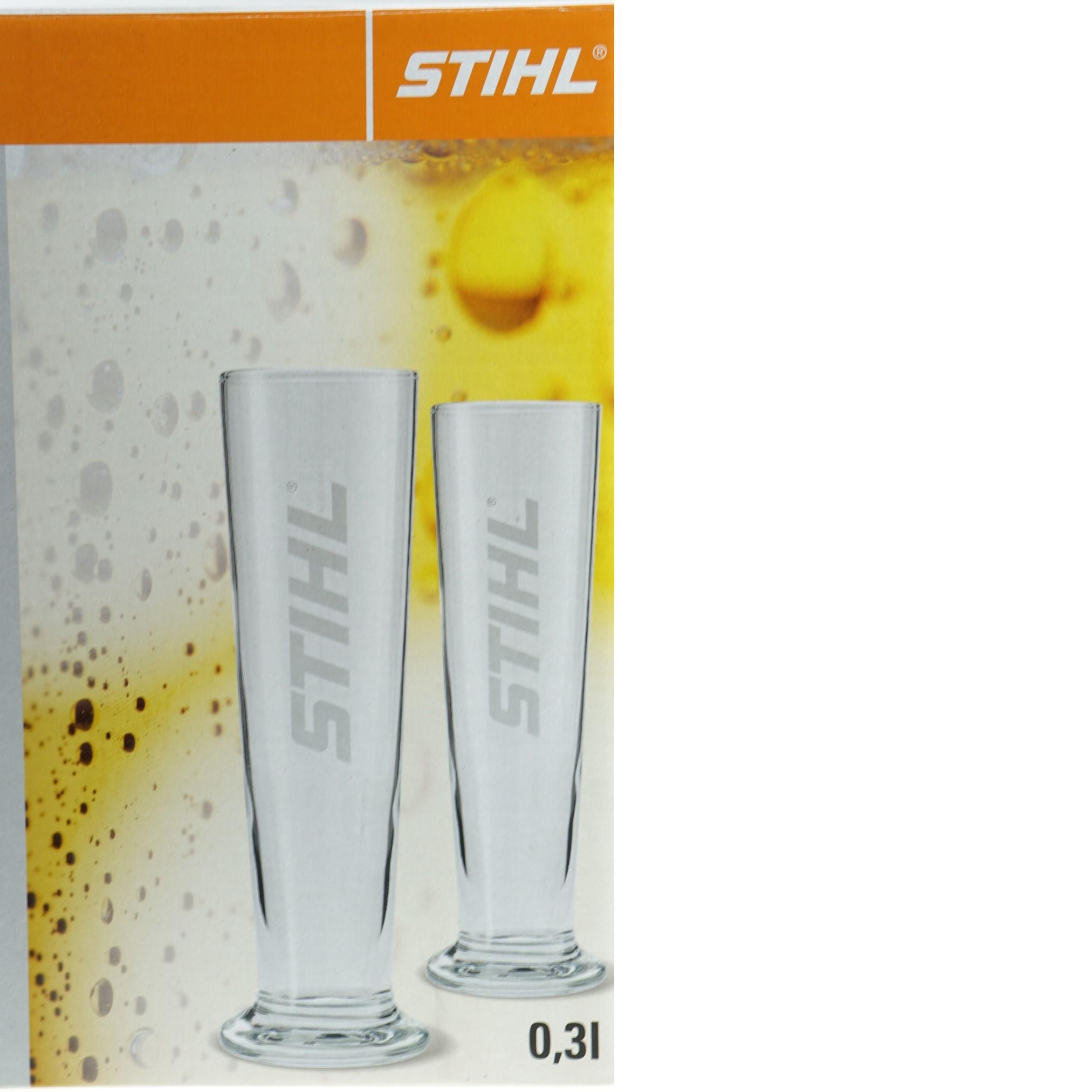 Biergläser 2er Set; je 0,3L