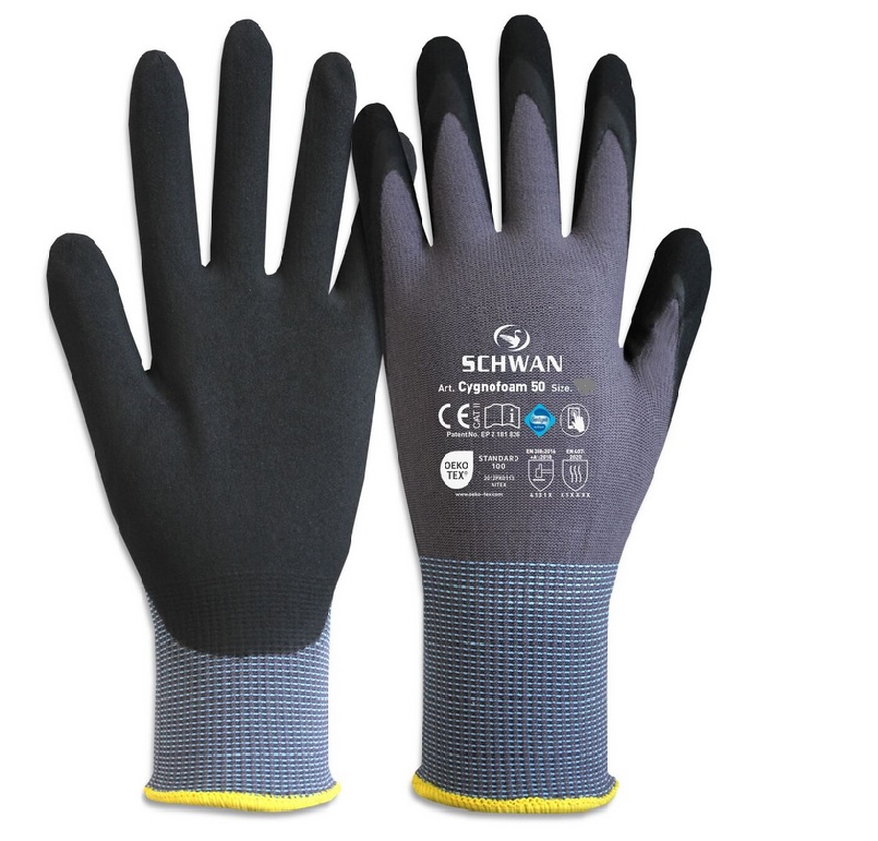 Cygnofoam 50 Unser Montagehandschuh