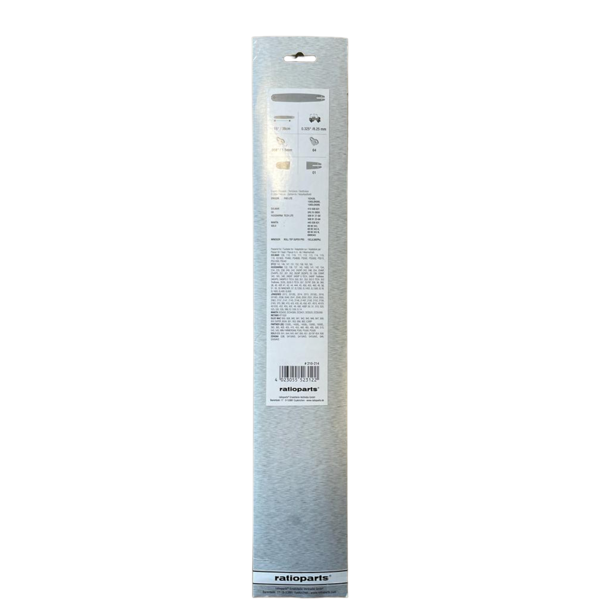 Profi Führungsschiene 38 cm, 325 1.5 mm Typ 01
