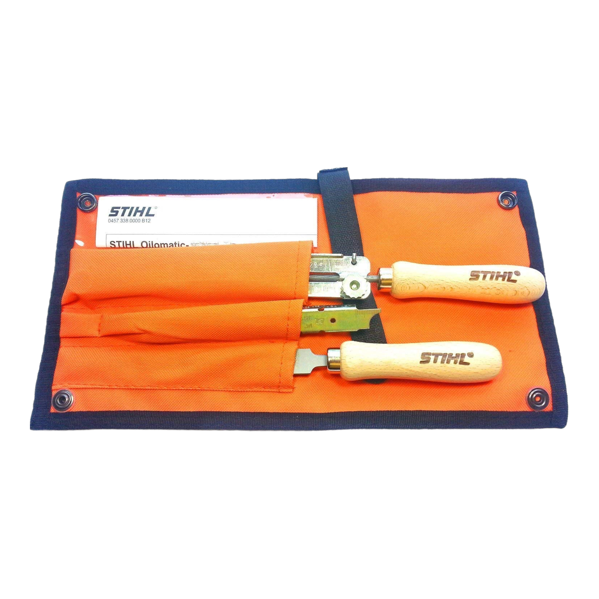 Stihl Schärfset 1/4\", 3/8 P 56050071027 Feilen-Set für Picco Sägekette, grau