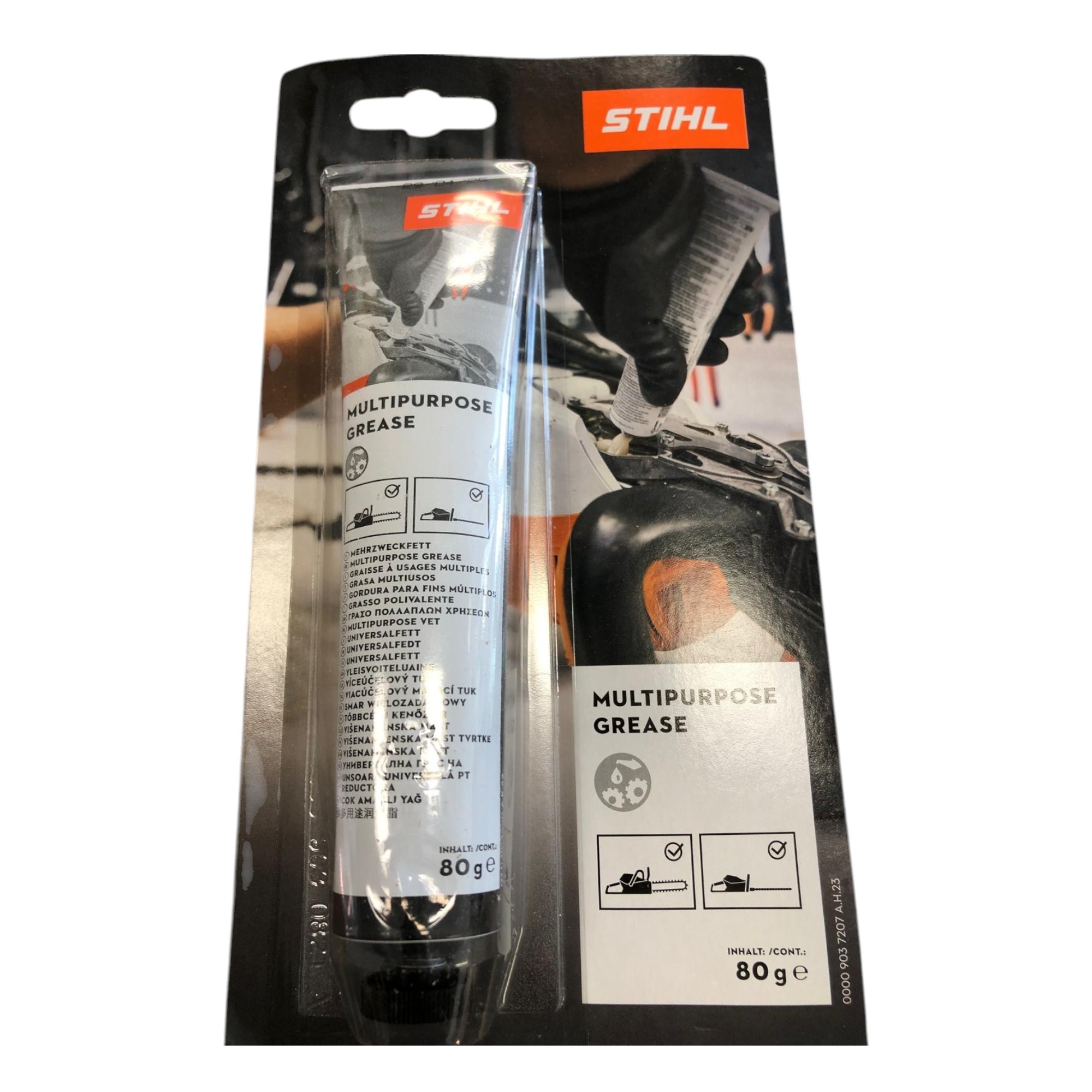 Multipurpose Grease, 80g Tube Getriebefett für Heckenscheren und Elektosägen