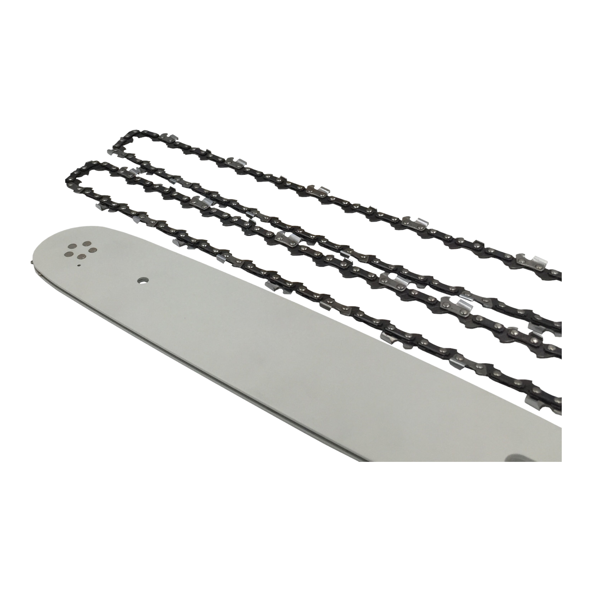 Set 2 Stück Profi C  Sägeketten 3/8P 1.3 mm 50 TG  + Führungsschiene Typ 08 35cm