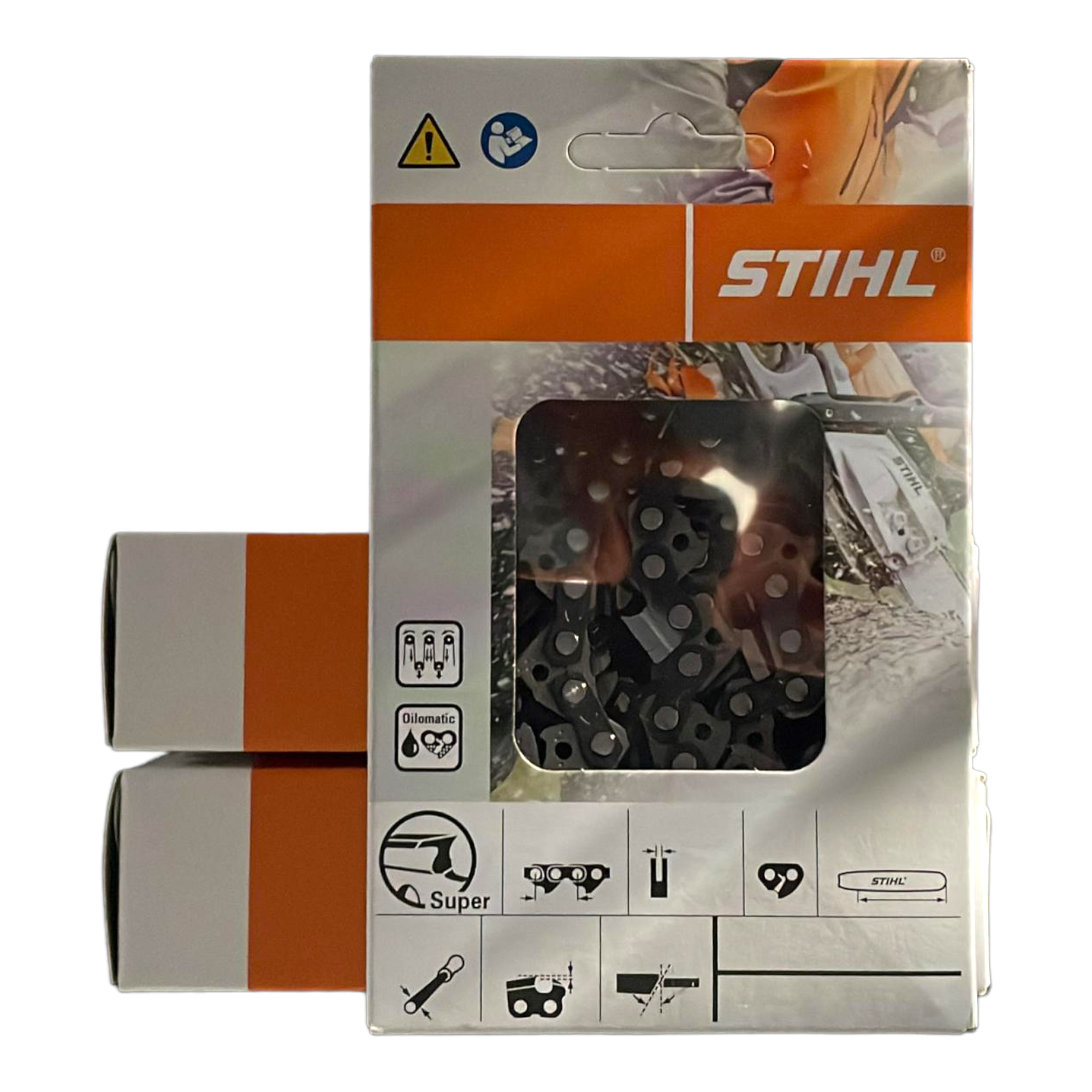 3 Stück Stihl Sägeketten Picco Micro 3 (PM3) 3/8P 1.3 mm 49 TG