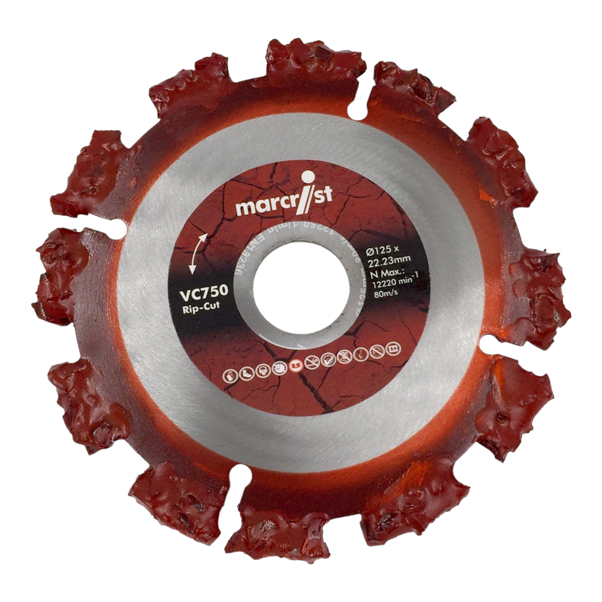 Trennscheibe Marcrist Rip Cut VC750 125 mm - Allesschneider Sägeblatt