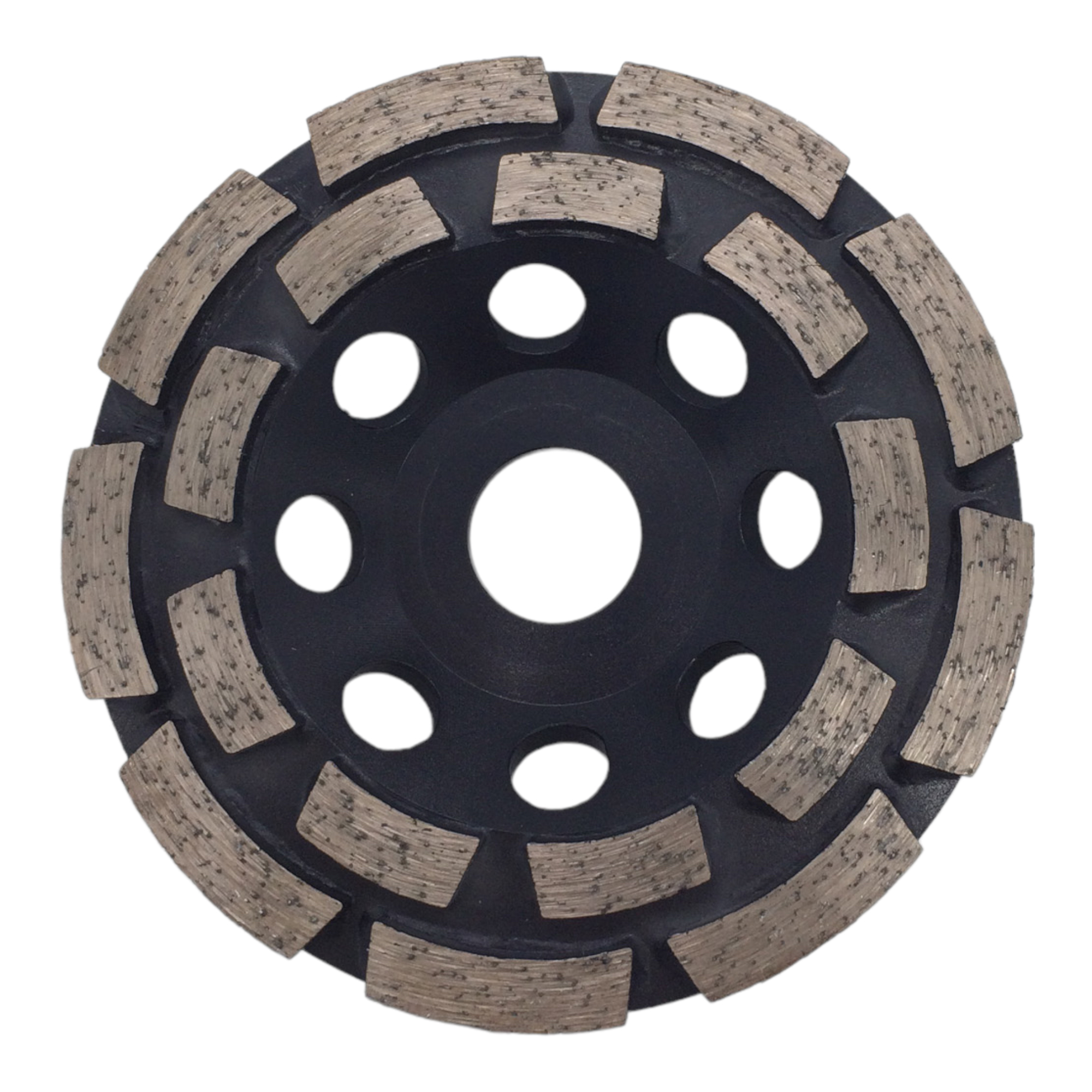 Diamant - Topfschleifer 2-reihig Beton/Estrich für abrasive Materialien 115 mm