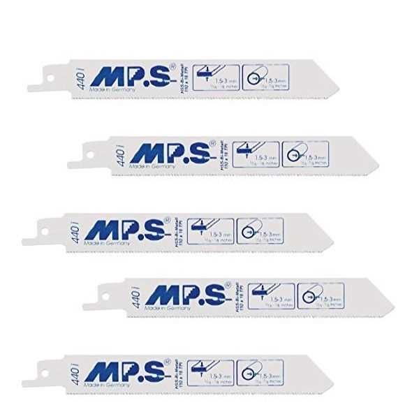 Set aus 5 Stück MPS 4401 Säbelsägeblatt Bi-Metall 150mm