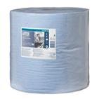 Tork Papierwischtücher blau 3-lagig, 1000 Abrisse 35 cm/36,9 cm breit