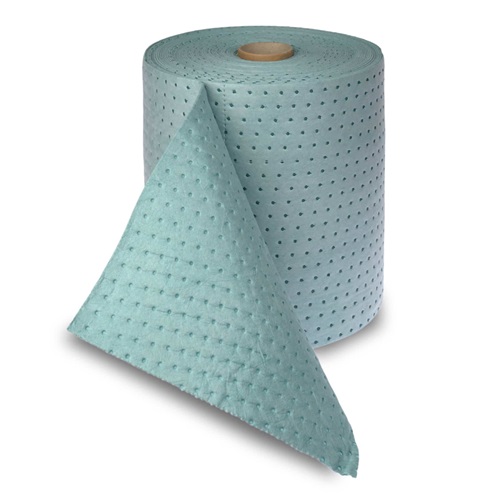 Ölsaugtuchrolle ? zetSorb®, blau, extra saugstark, 80 Abrisse 50 cm x 40 cm, 300 g/m²