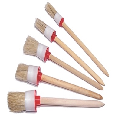 Rundpinsel - Set 5-teilig, Gr. 2-4-6-8-10