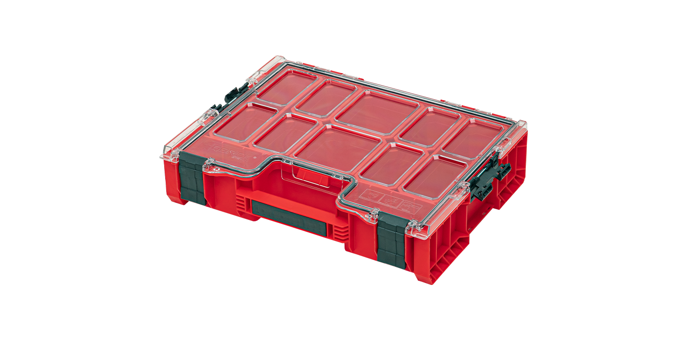 PATROL QBRICK System Pro Organizer 300 Red Ultra HD mit Dichtung
