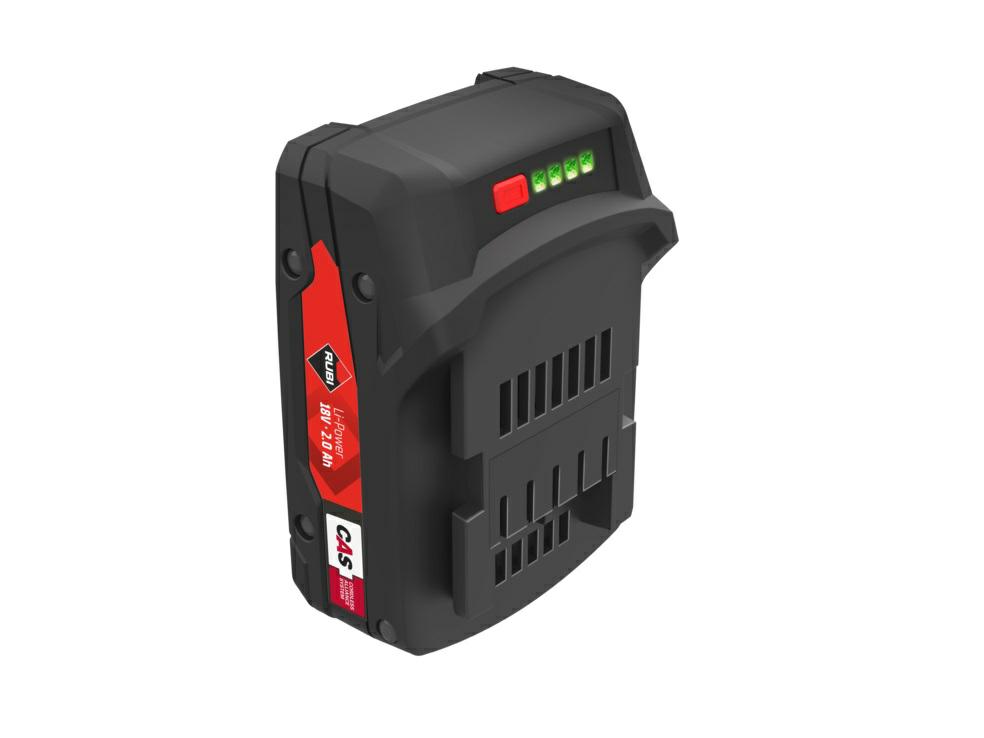 RUBI Akku CAS LiPower 18V 2Ah (Quake) für Elektrowerkzeuge