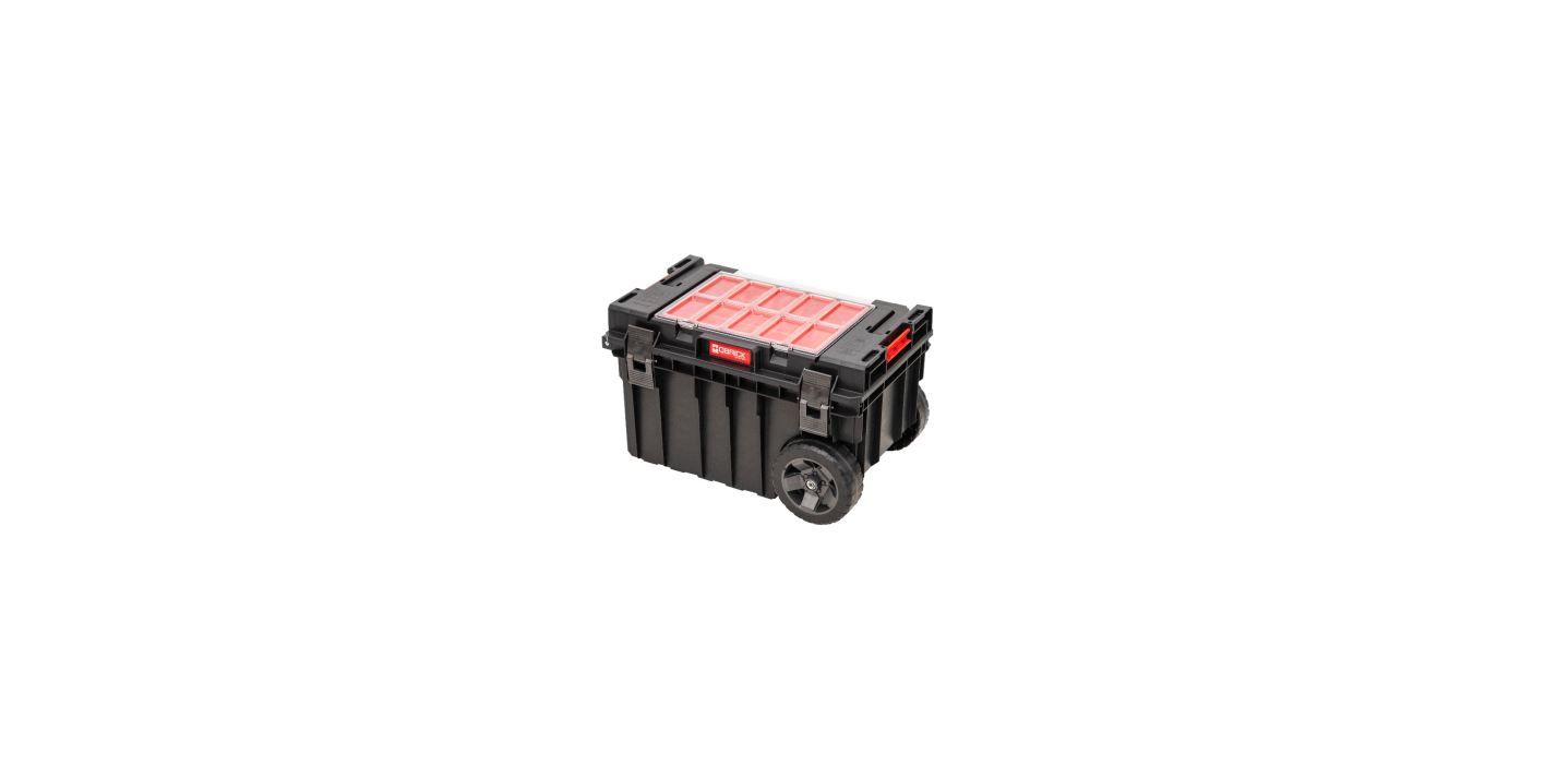 PATROL Werkzeugtrolley QBRICK SYSTEM ONE Trolley Expert mit Organizer und Aluminiumgriff