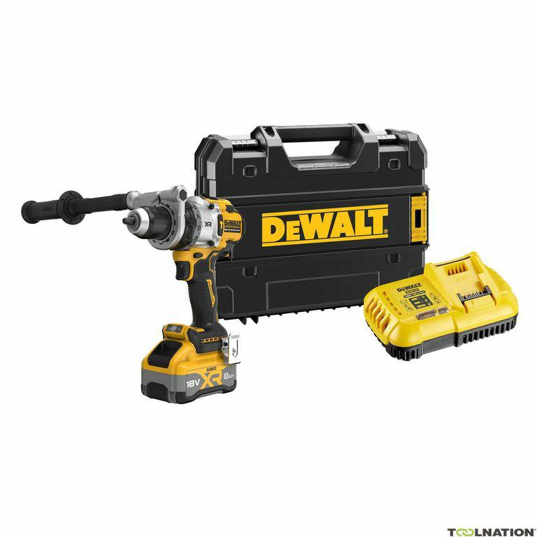DEWALT Akkuschrauber DEWALT Akku-Schlagschrauber 18 V DCD1007WW1T 169 Nm 1x8,0 Ah POWERSTACK