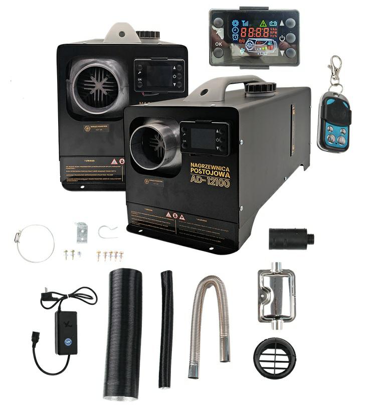 ADLER Diesel-Standheizung AD-12100 12 kW mit Fernbedienung
