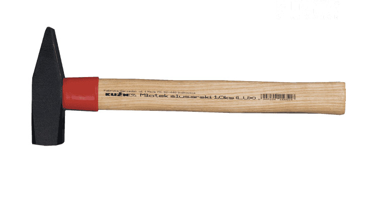 Schlosserhammer KU?NIA LUX 1,5 kg lackiert nach DIN 1041