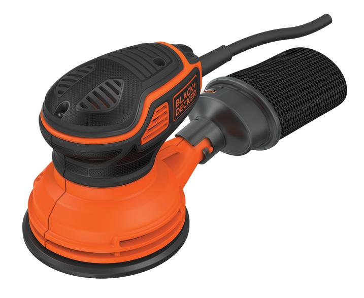 BLACK+DECKER Exzenterschleifer 125mm 240W KA199