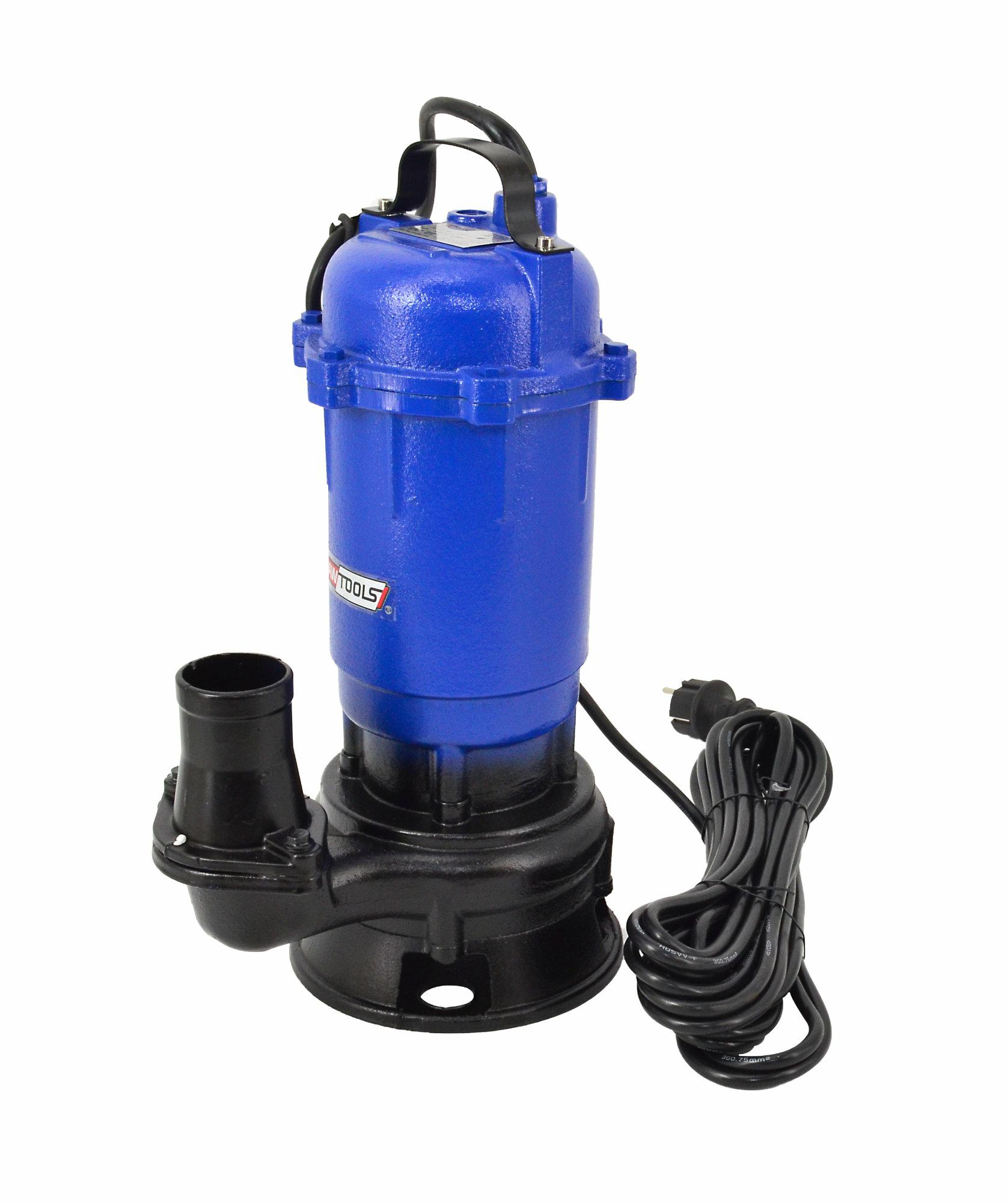 AWTOOLS Schmutzwasserpumpe mit Zerkleinerer WQD 1050W