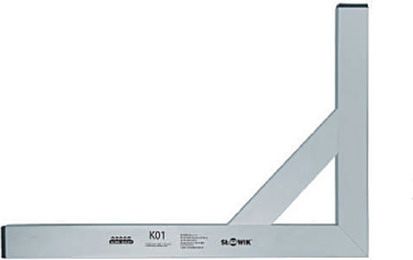 Bauwinkel S?OWIK K01 mit Querstrebe 100 x 50 cm Aluminium