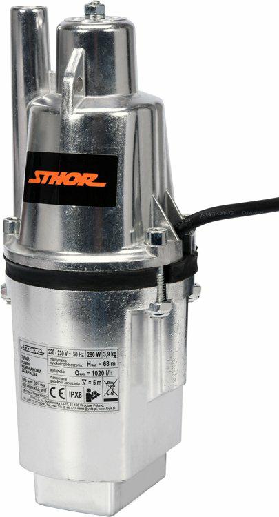 STHOR Membranpumpe 280W für vielseitige Anwendungen