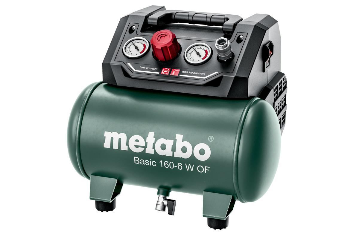 METABO Kompresser Metabo Kompressor Basic 160-6 W OF 6L 8 bar 8,4 kg