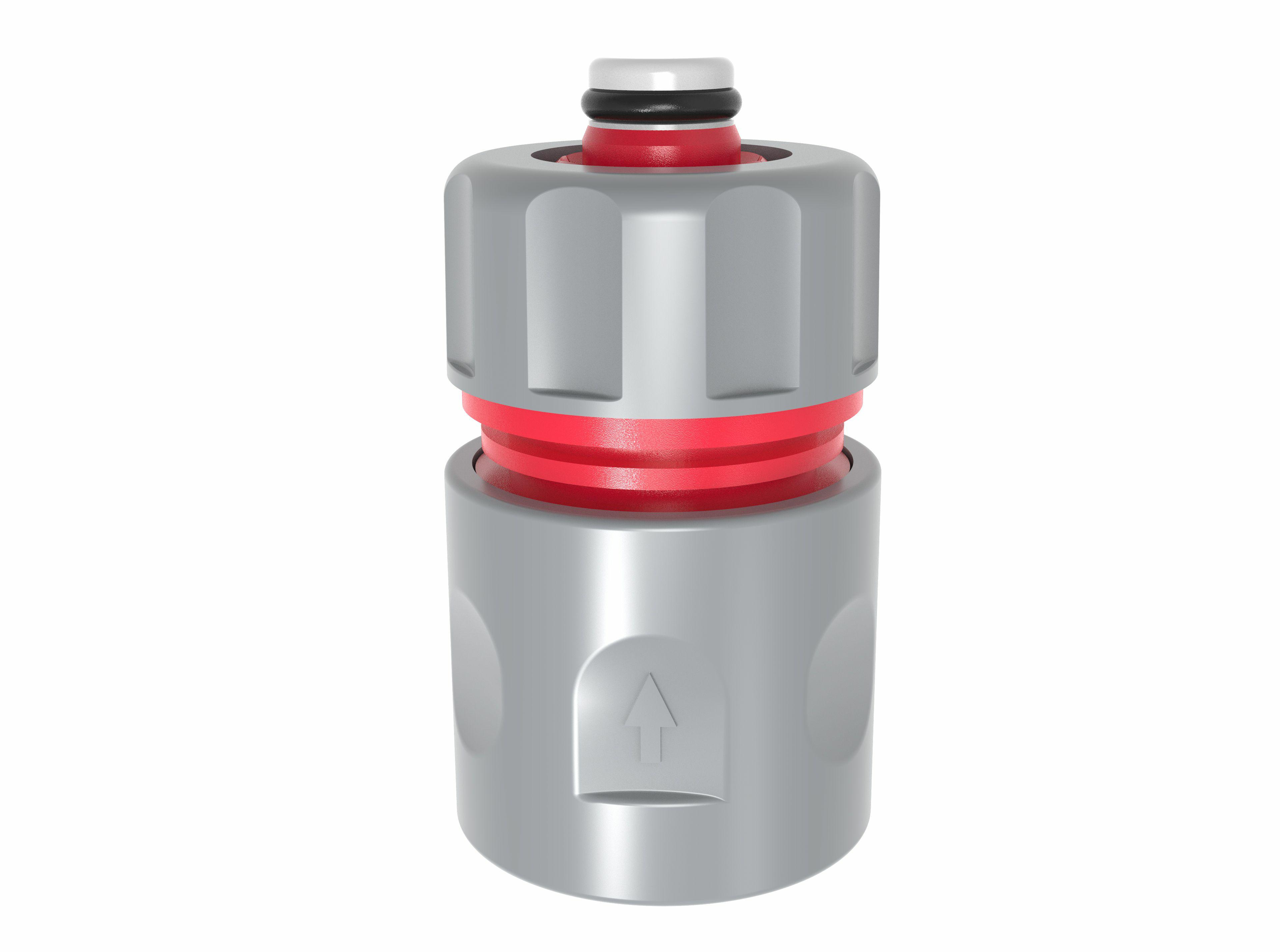 AWTOOLS Schnellkupplung für Schlauch 1/2" Stop Box 50 Stück ABS