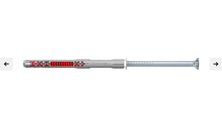 FISCHER Rahmendübel DuoXpand 8x100 mm mit Senkkopfschraube 50 Stück