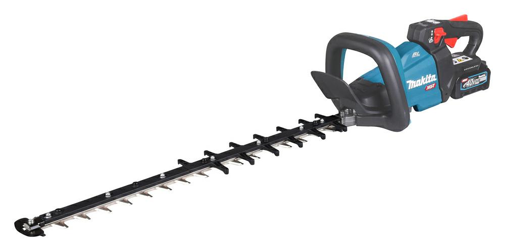 Makita Heckenschere 40V XGT UH006GM201 600 mm Akku 2x4,0 Ah mit Wet Guard