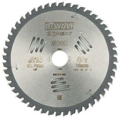 Kreissägeblatt DEWALT DT4332-QZ 315 x 30 mm 48 Zähne