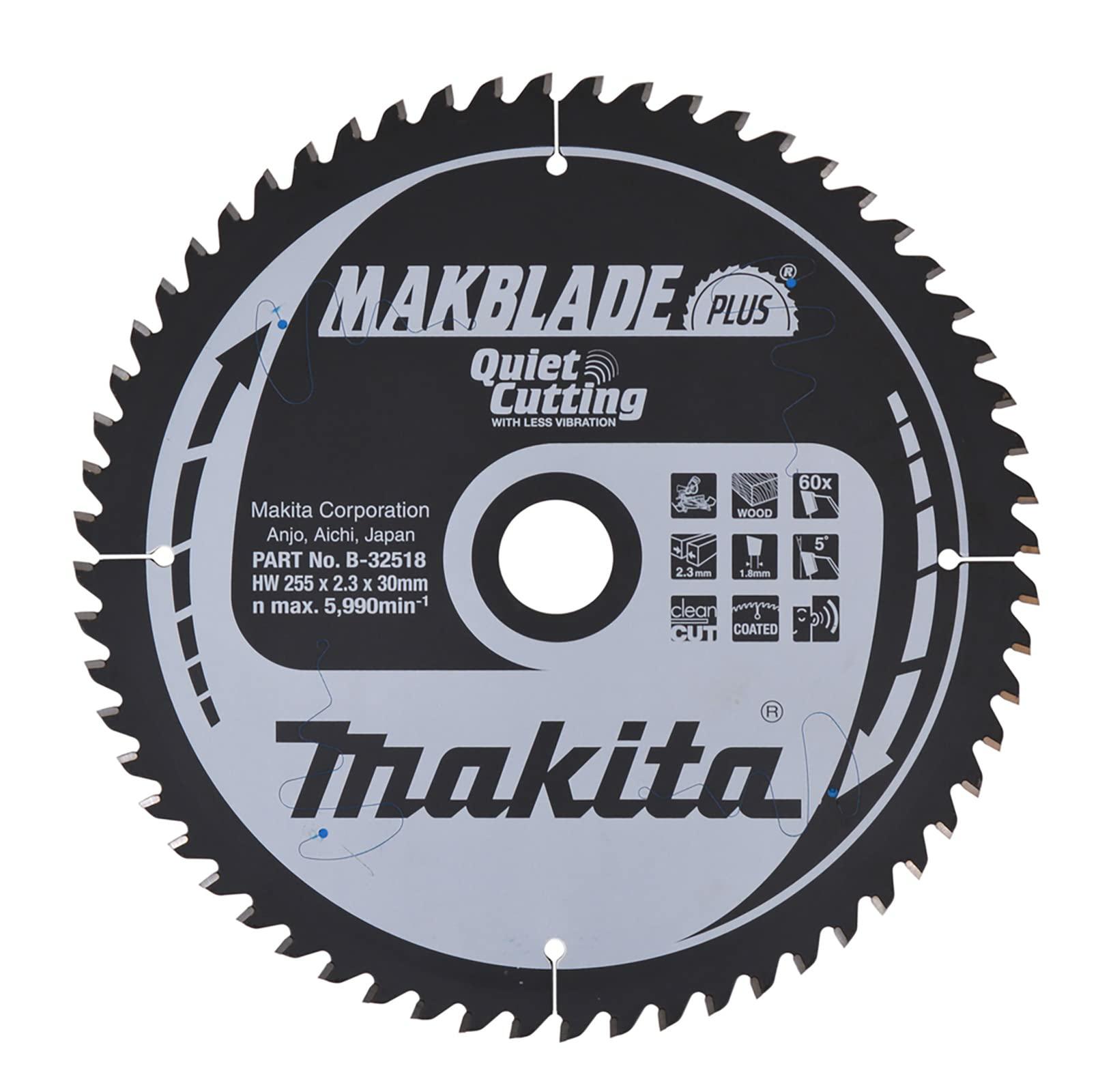 MAKITA Kreissägeblatt Makblade Plus 255x30x60 Zähne für Holz