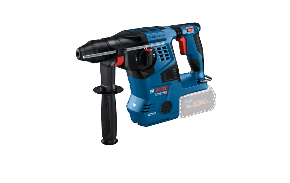 BOSCH Akkuschlagbohrhammer GBH 18V-28 C SOLO 3,4 J