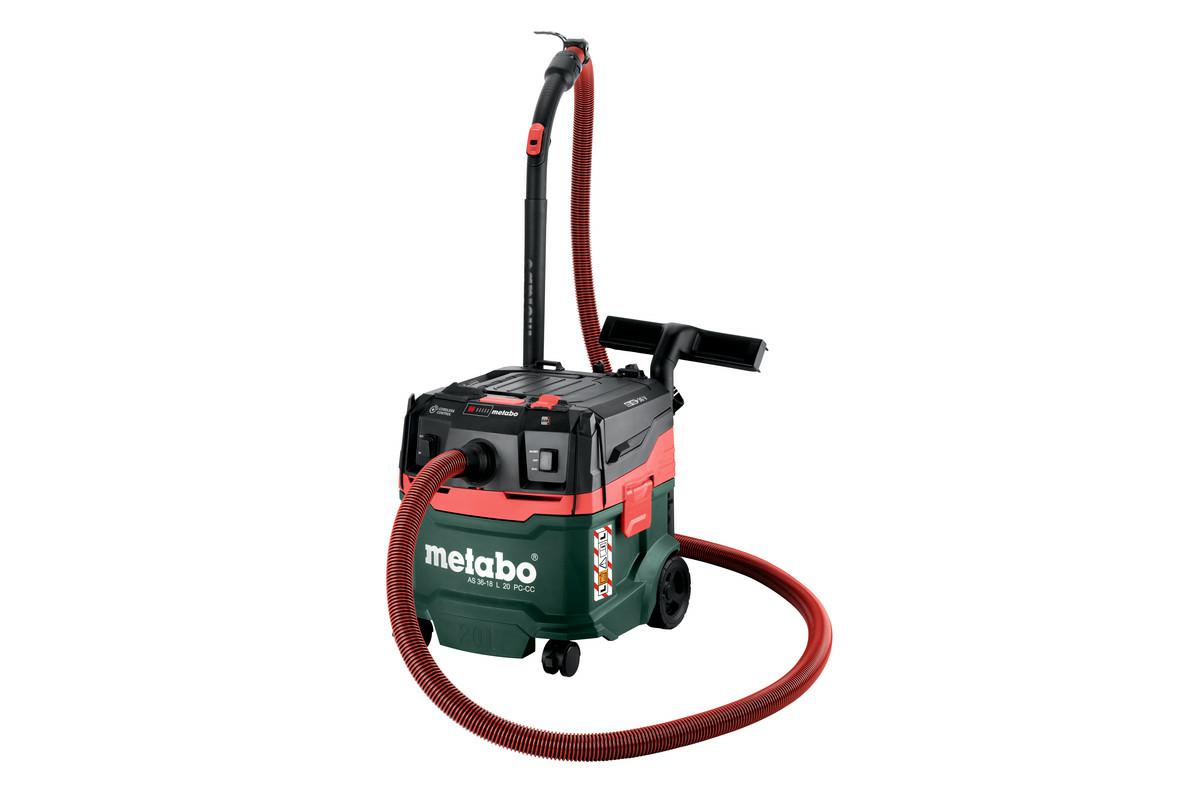 METABO Akku-Industriesauger AS 36-18 L 20 PC-CC 2x18V mit Filterreinigung