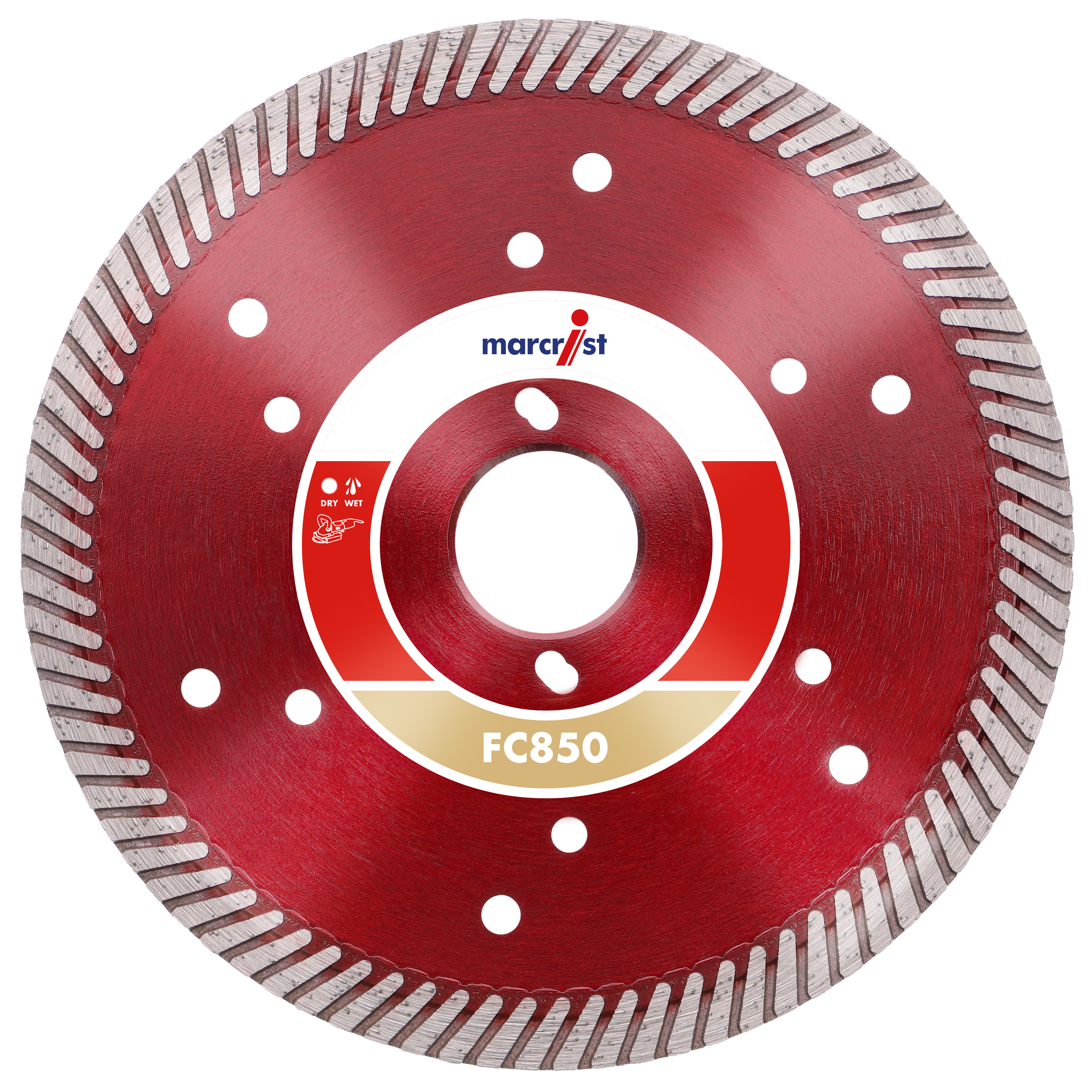 Marcrist FC850 150 × 27,0 mm Diamant Montagefräsen - Diamanttrennscheibe