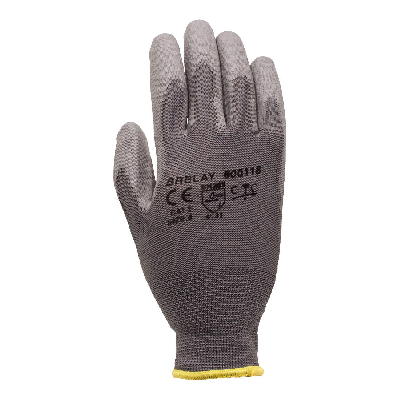 Arbeitshandschuhe - Schutzhandschuhe Nylon K029 schwarz Größe 8