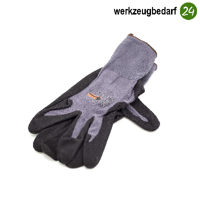 Arbeitshandschuhe - K032 Flexmaster, Nylon Handschuhe, grau, Gr.8/M