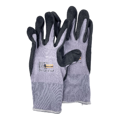 Arbeitshandschuhe - K032 Flexmaster, Nylon Handschuhe, grau, Gr.9/L