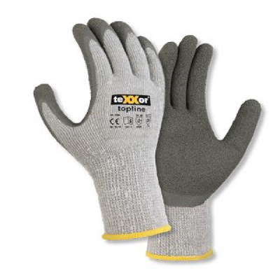 Winter Arbeitshandschuh K045W Winter Latex Strickhandschuhe WinterGrip teXXor® 2209 Gr. 9