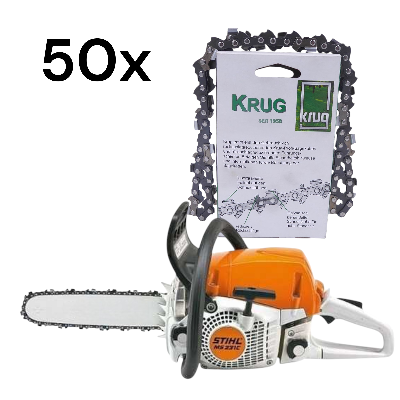 Stihl MS 231 Motorsäge + 50 Profi C Sägeketten (35 cm) 3/8P1.3-50