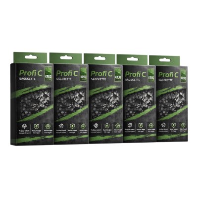 5 Stück Profi C Sägekette 325 1.6 mm 76 TG Ersatzkette