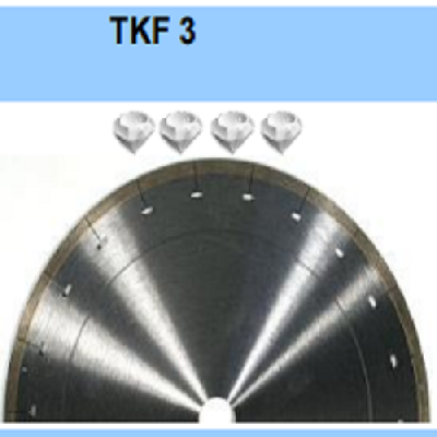 Diamantscheibe 300/25,4 mmTKF3 für Fliesen, Keramik, Marmor, Hartbrandfliesen, Kunstfliesen, Feinste