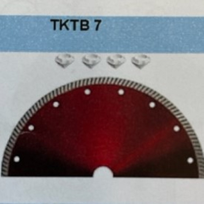 Diamantscheibe 350 /25,4 mm Red Turbo TB 7 mit geschlossenem Rand