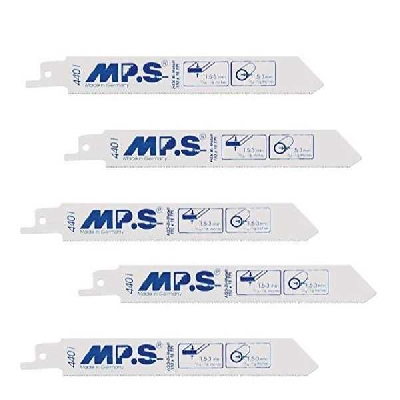 Set aus 5 Stück MPS 4401 Säbelsägeblatt Bi-Metall 150mm