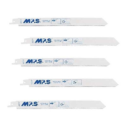 Set aus 5 Stück MPS 4429 Säbelsägeblatt Holz 230 mm