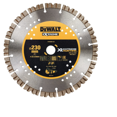 Diamanttrennscheibe DEWALT Segment 230 x 22,2 mm DT40260