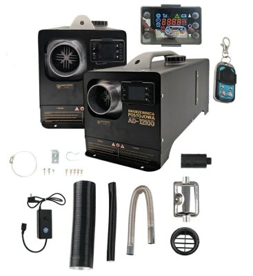 ADLER Luft-Standheizung AD-12100 12 kW mit Fernbedienung