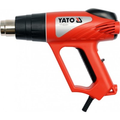 YATO Heißluftpistole 2000W mit Zubehör YT-82291