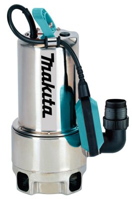 MAKITA Schmutzwasserpumpe PF1110 1100W mit Edelstahlgehäuse