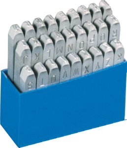 BETA Buchstabenmarkierer 4mm aus gehärtetem Stahl 10104000