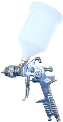 AIRPRESS Lackierpistole HVLP 1,7 mm mit 600 ml Behälter