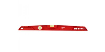MILWAUKEE Aluminium-Wasserwaage 80 cm mit Spezialfüßen für Fliesenleger
