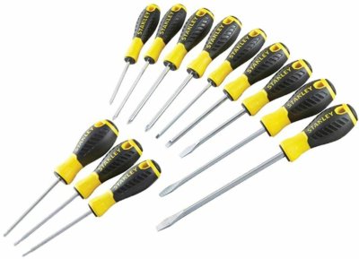 Schraubendrehersatz STANLEY BLACK+DECKER ESSENTIAL 12-teilig